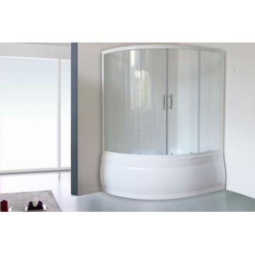 Душевая штора Royal Bath Alpine RB160ALP-T (прозрачная)